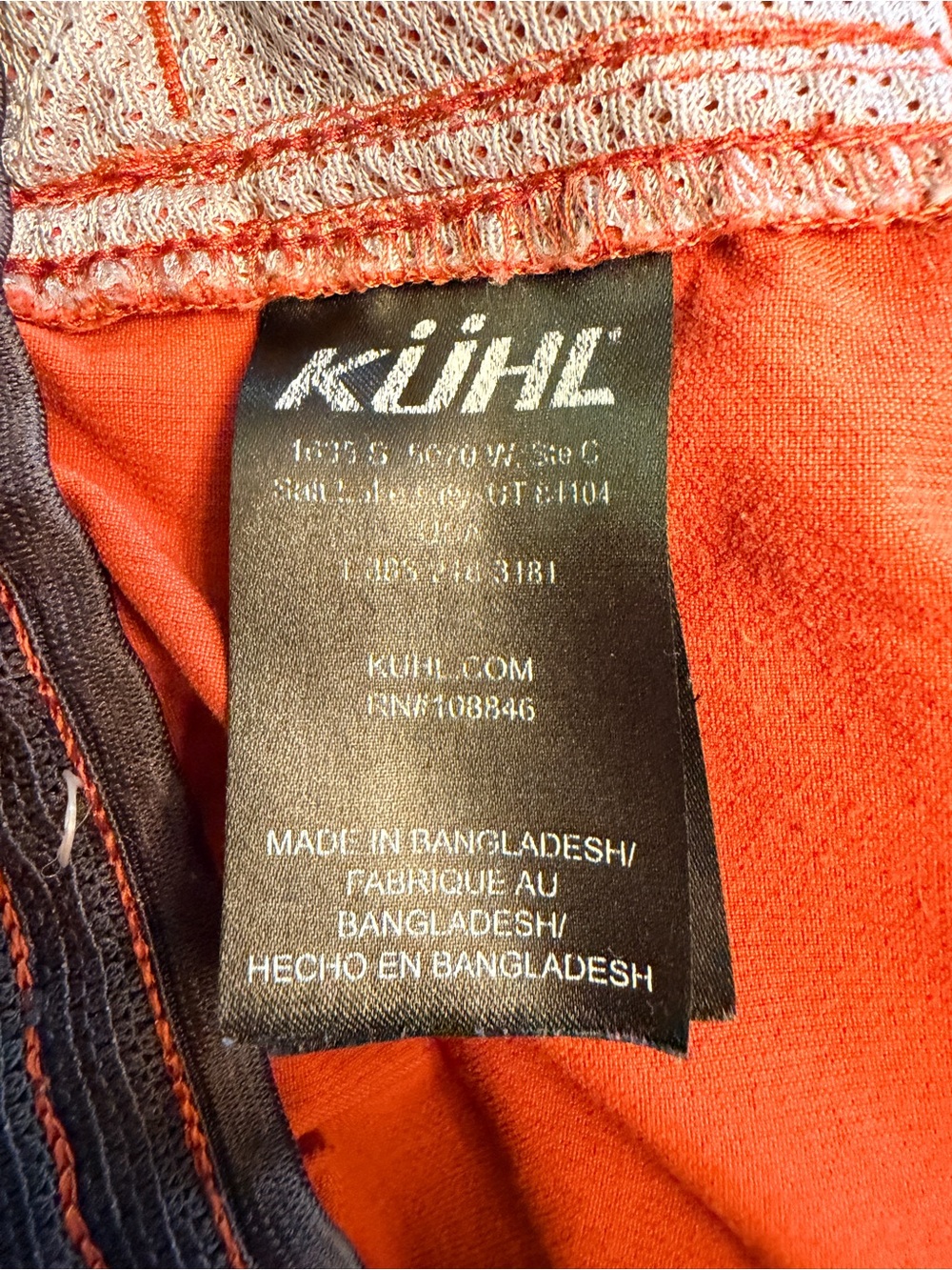KUHL Kruiser Shorts Men’ Size XL 10" Inseam Sienna Red Lightweight Gorpcore - Picture 6 of 12